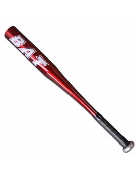 Aluminium Alloy Metal Baseball Bat 25" 63.5cm Red